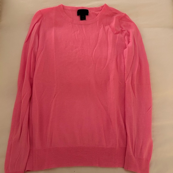 Pink Italian Cashmere j.crew sweater NEVER WORN - Picture 4 of 5